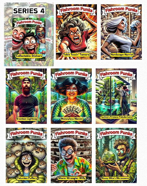 Stickers Series 4 Complete Set
