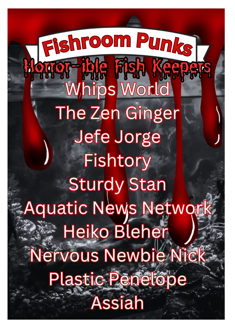 Horror-ible Fishkeepers Mystery 5 packs! (buy 6 and the 6th pack is free!!!!!)