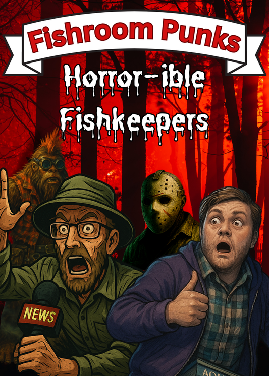 Complete Set Of "Horrorible Fishkeepers" Ships Last Week of September. Limit 1 per customer. Trading Cards
